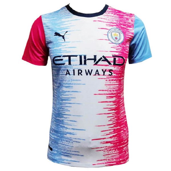 Tailandia Camiseta Manchester City Especial 2021 2022 Azul Blanco